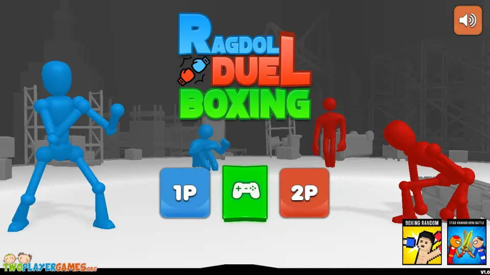 Ragdoll Duel: Boxing gameplay